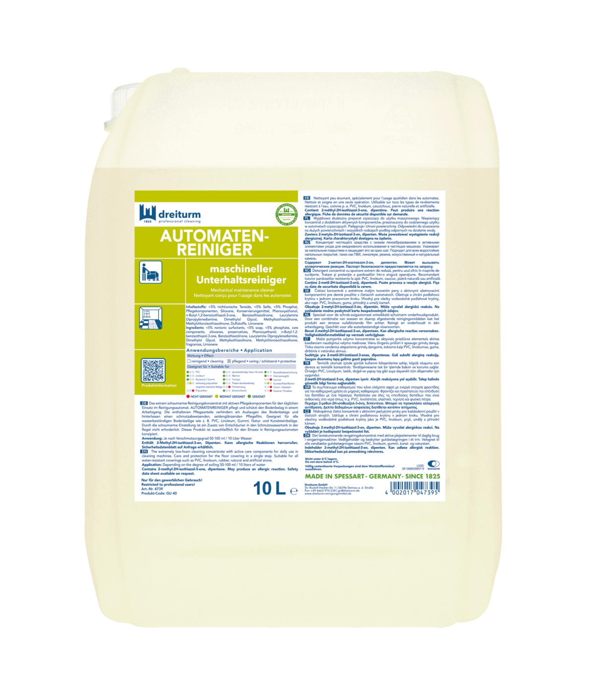 Swirl Citrus-Clean Bio-Entkalker à 250 ml Schnellentkalker Dellmann